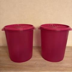 タッパーウェア マキシデコレーター ピンク 2個 Tupperware - メルカリ