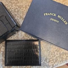 訳あり FRANCK MULLER ブラック ケース とギャンティケース、外箱 