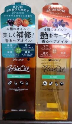 【新品未開封】2本セット グロッシー ダメージケア ジョイココ ヘアオイルのサムネイル