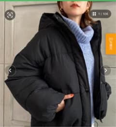 エコダウンフードブルゾンのサムネイル