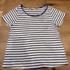 earth music&ecology ストライプTシャツ Mのサムネイル