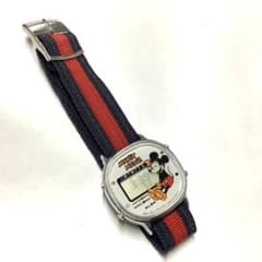 レア！レトロ、稼働中】セイコー ディズニー ミッキーマウス デジタル 