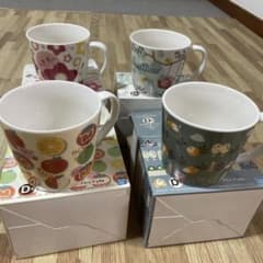 星のカービィ一番くじおへやでのんびりライフD賞マグカップ 4種コンプリートセット