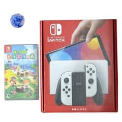 新品未開封 SWITCH本体 有機ELホワイト & あつ森ソフト セットのサムネイル