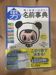 輝く未来へはばたく男の子の名前事典のサムネイル