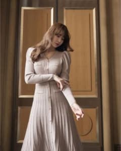 herlipto Suite Room Knit Long Dress M - メルカリ