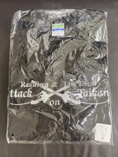 Attack Titan Attack Sound Experience T-Shirt, Black, Size S