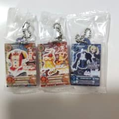 だれでもアイドル活動アクリルチャーム３点セットのサムネイル