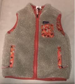 パタゴニア　キッズ　5T ボアベストのサムネイル