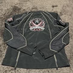 HARLEY-DAVIDSON 蓮の花バイカージャケット (プロテクター付き)のサムネイル