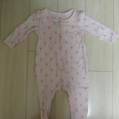 【ユカ様専用】BabyGAP 足つきカバーオール ２着セットのサムネイル