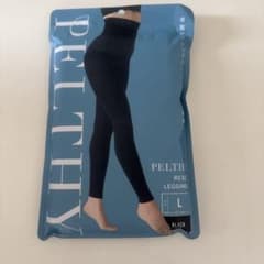 【新品】PELTHY RESET LEGGINGS L ブラックのサムネイル