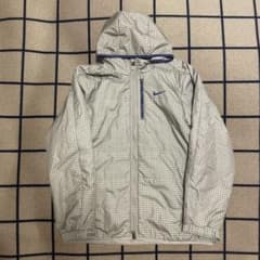 Nike ナイロンジャケット グラフチェック ダブルジップ ノームコア 90s