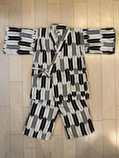 子ども用 甚平　140cm 縞模様のサムネイル