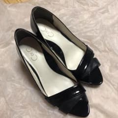 クードシャンス パンプス 40 黒のサムネイル