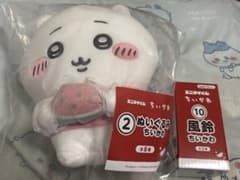 ちいかわ　エニマイくじ　ぬいぐるみ　風鈴　ちいかわセット　② ⑩のサムネイル