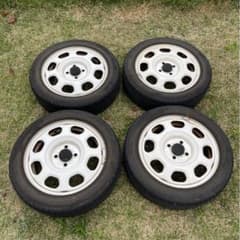 スズキ ハスラー 純正ホイールタイヤ 165/60 R15  4本セットのサムネイル