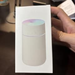 ポータブル加湿器 USB充電式 LEDライト付きのサムネイル