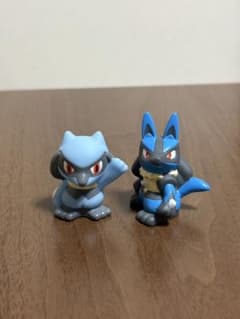 ポケモン フィギュア 指人形 リオル ルカリオ 2体セットのサムネイル