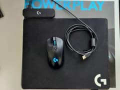logcool G703と専用充電マットのサムネイル