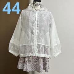 スーパービューティー☆44☆2025春夏シースルーサマーパーカージャケット スーパービューティー☆44☆2025春夏シースルーサマーパーカー