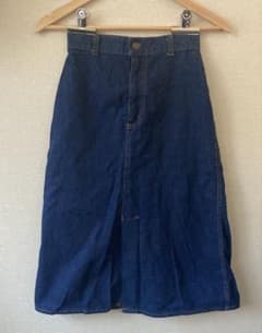 希少Levi's 70's ビンテージ デニムスカート TALON 濃紺