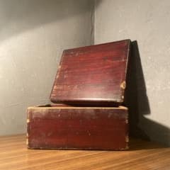 昭和中期 北海道 木彫りの熊置物 在銘 作家物 アラキ作 骨董品 ガラス
