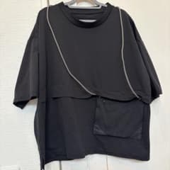 サコッシュ付き黒Tシャツのサムネイル