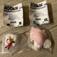 ムーミン　すやすや　 おやすみマスコット　2種セットのサムネイル