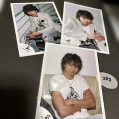 202 嵐 櫻井翔 公式写真 旧ロゴ 中古 ソロコン 会場限定 3枚セット