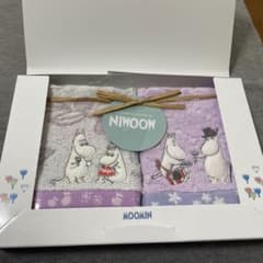 ⭐︎新品、未使用⭐︎ムーミンのウォッシュタオル2枚⭐︎のサムネイル
