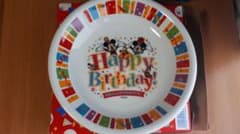 新品未使用　お誕生日カレー皿　ミッキーのサムネイル