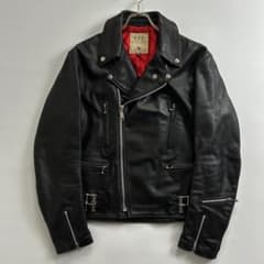 42/XL相当 666 ライダースジャケット ダブル ブラック 英国製 42/XL相当 666 ライダースジャケット ダブル ブラック 英国製 - メルカリ