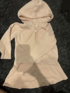 H&M ベビー服 ニットパーカー スカート セットアップ 86cm