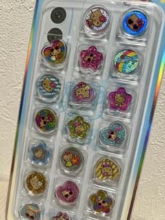 日焼けキティ　おはじきシール　サンリオ正規品のサムネイル