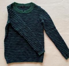わきさん　専用　美品　セオリー　theory　横ストライプ　セーターのサムネイル