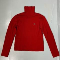 N329−3/06○ LACOSTE ラコステ タートルネック ニット