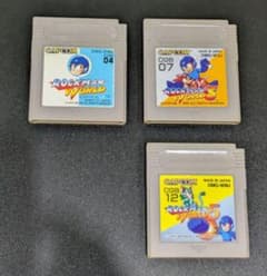 ロックマンワールド 1・ 3・ 5 ゲームボーイソフト 3本セット - メルカリ