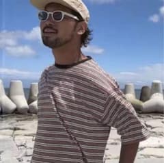 OVY Multi Border Relax Fit T-shirts Lサイズ - メルカリ