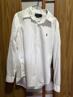 Ralph Lauren ホワイト長袖シャツ Mのサムネイル