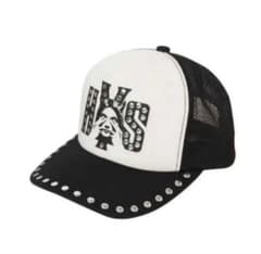 ヒステリックグラマー EVIL スタッズ キャップ ブラック HYSTERIC GLAMOUR See No Evil Studded 黒 - メルカリ