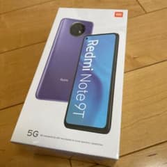 Redmi Note 9t ブラック　128GB 新品未開封のサムネイル