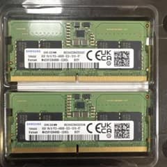 Samsung DDR4 16GB 8g 2枚組 メモリのサムネイル