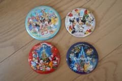 東京ディズニーリゾート 缶バッジ 4種セット Disneyグッズ - メルカリ