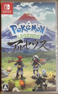 【Switch】Pokémon LEGENDS アルセウスのサムネイル