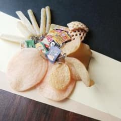 【ガチャ】おかしなキーホルダー Jagabee 堅あげポテト サッポロポテトのサムネイル