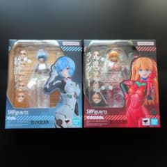 【新品未開封】S.H.Figuarts 綾波レイ＆式波・アスカ・ラングレー