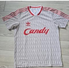 adidasリバプールFC 1989～1991年アウェイユニフォームデザイン - メルカリ