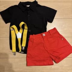 【24時間以内に発送】ディズニー ミッキー コスプレ 100cmのサムネイル