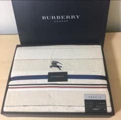 BURBERRY タオルケット BURBERRYLondon 140×190cm Burberry London タオルケット 140cm×190cm 綿100% - メルカリ
